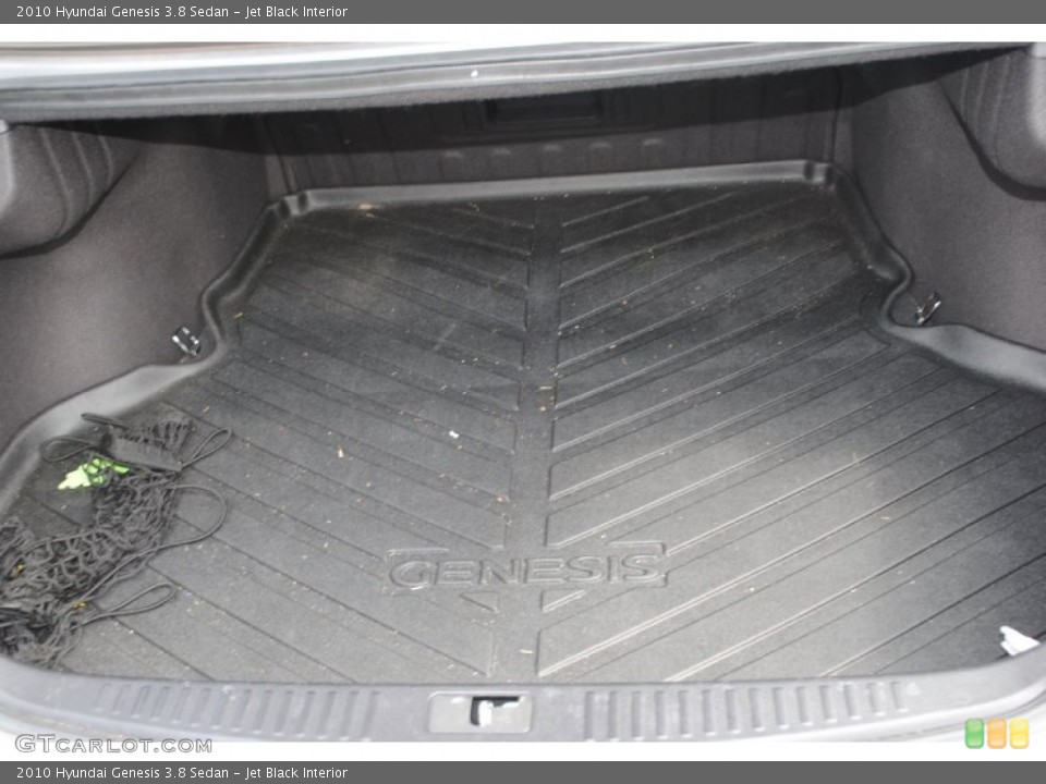 Jet Black Interior Trunk for the 2010 Hyundai Genesis 3.8 Sedan #80209123
