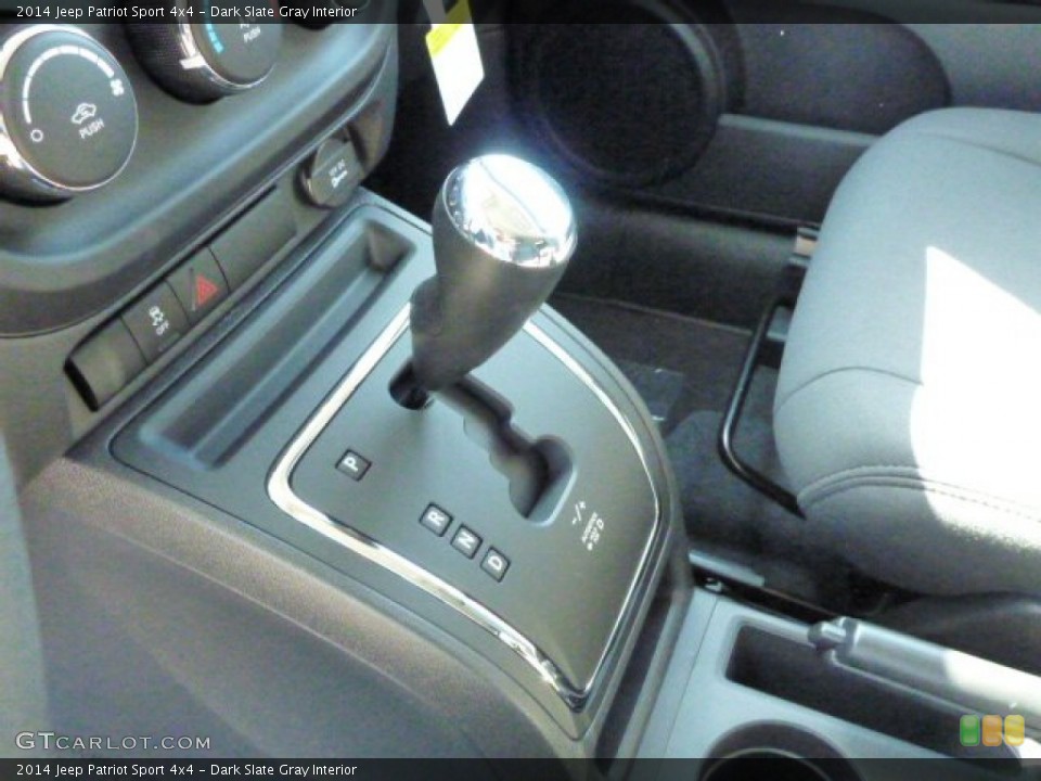 Dark Slate Gray Interior Transmission for the 2014 Jeep Patriot Sport 4x4 #80209552