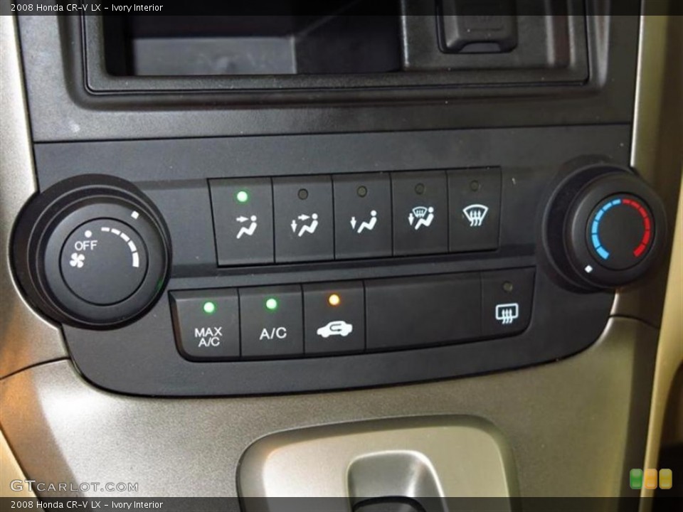Ivory Interior Controls for the 2008 Honda CR-V LX #80210244