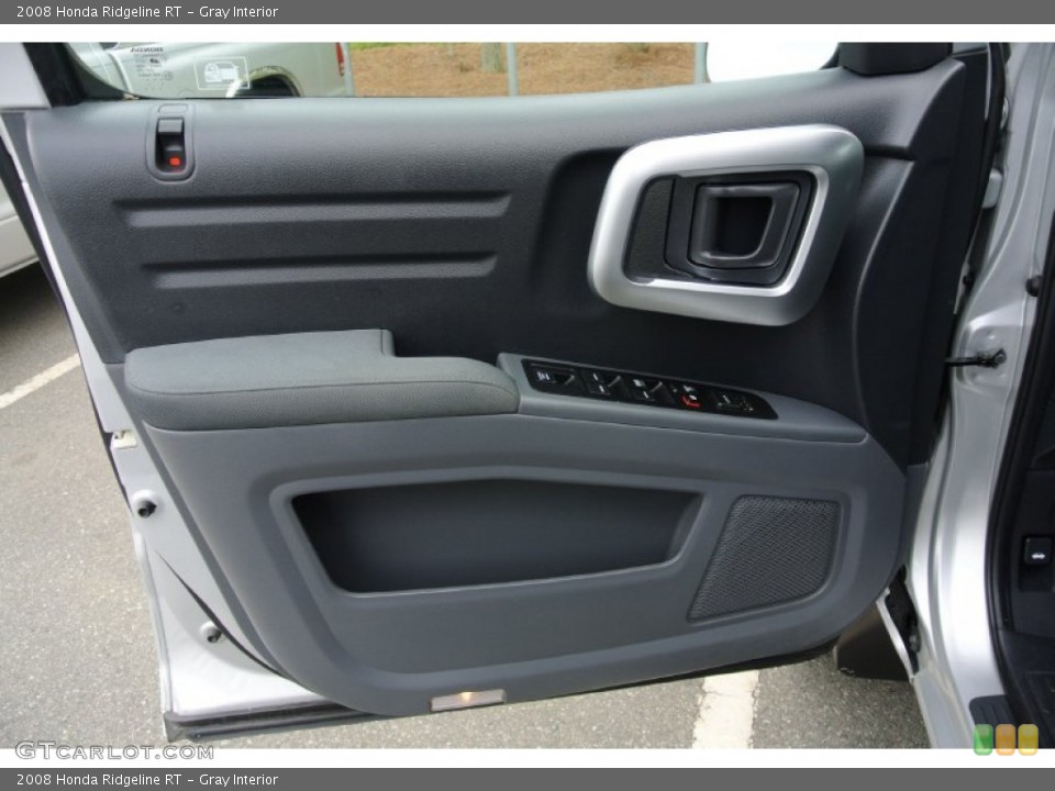 Gray Interior Door Panel for the 2008 Honda Ridgeline RT #80210329
