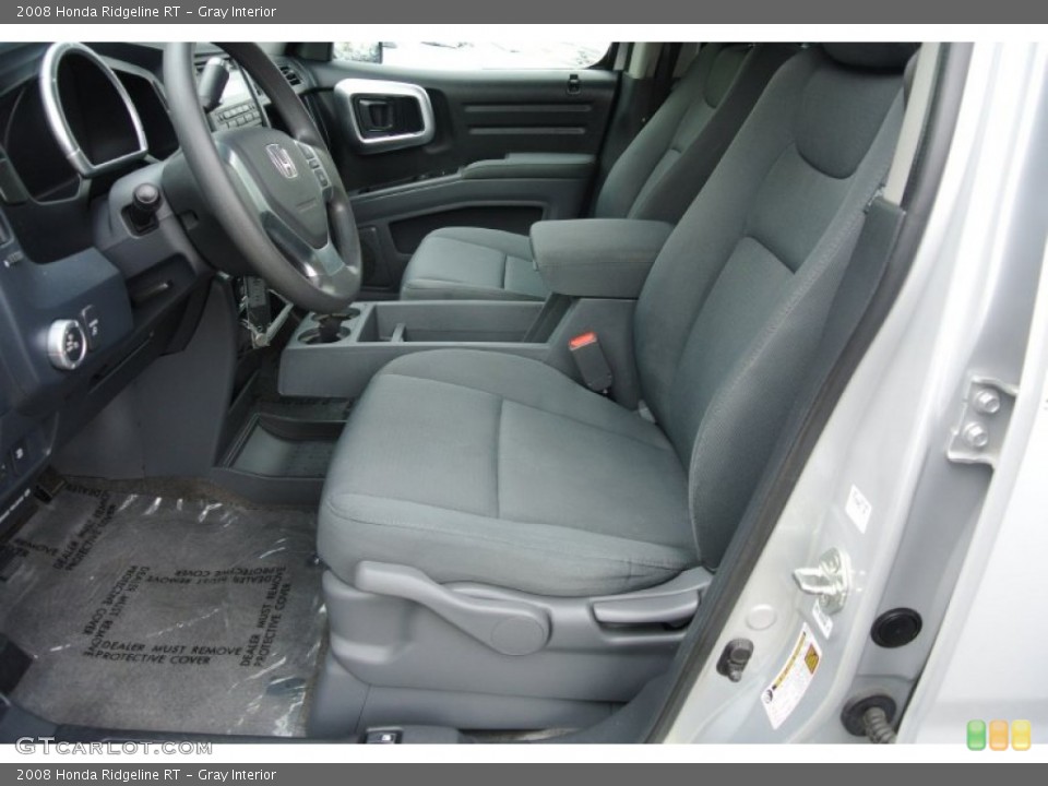 Gray Interior Photo for the 2008 Honda Ridgeline RT #80210344
