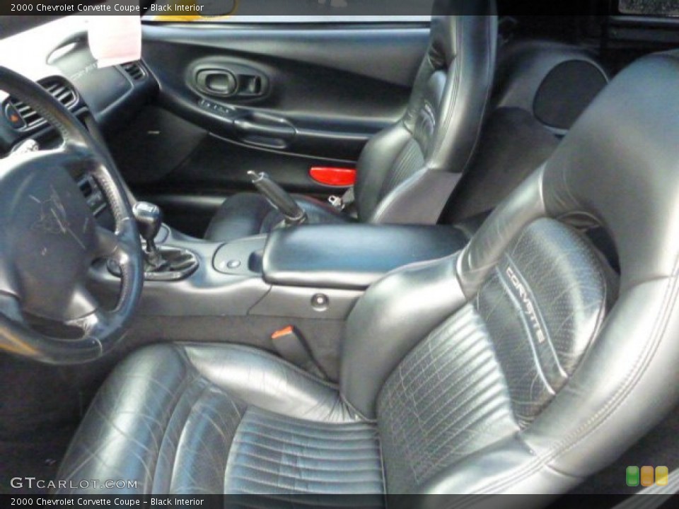 Black Interior Photo for the 2000 Chevrolet Corvette Coupe #80212204