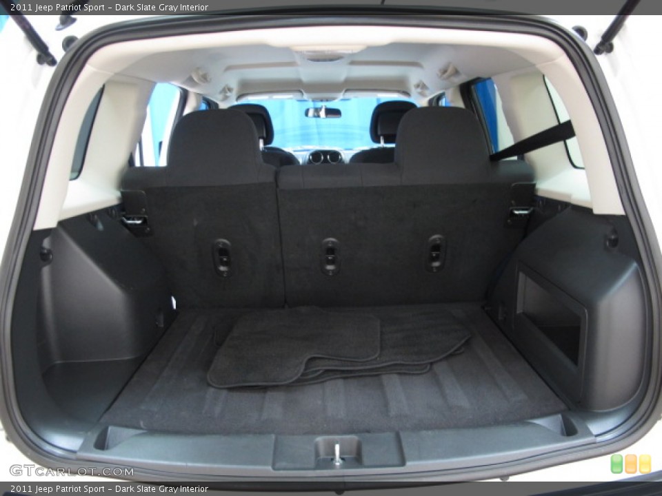 Dark Slate Gray Interior Trunk for the 2011 Jeep Patriot Sport #80212712