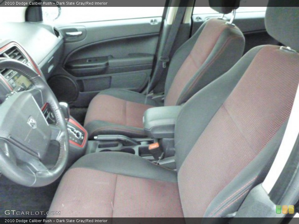 Dark Slate Gray/Red Interior Photo for the 2010 Dodge Caliber Rush #80212894