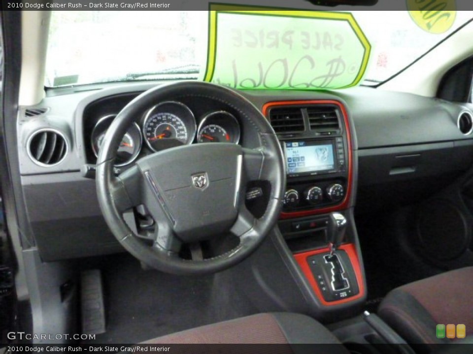 Dark Slate Gray/Red Interior Dashboard for the 2010 Dodge Caliber Rush #80212928