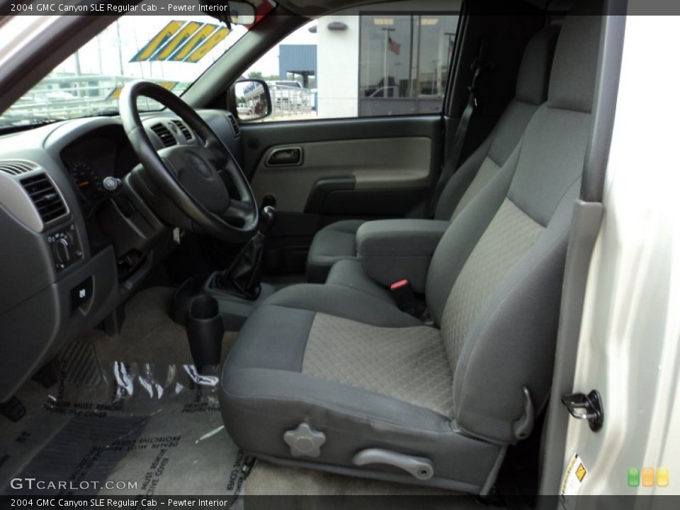 Pewter Interior Photo for the 2004 GMC Canyon SLE Regular Cab #80215200
