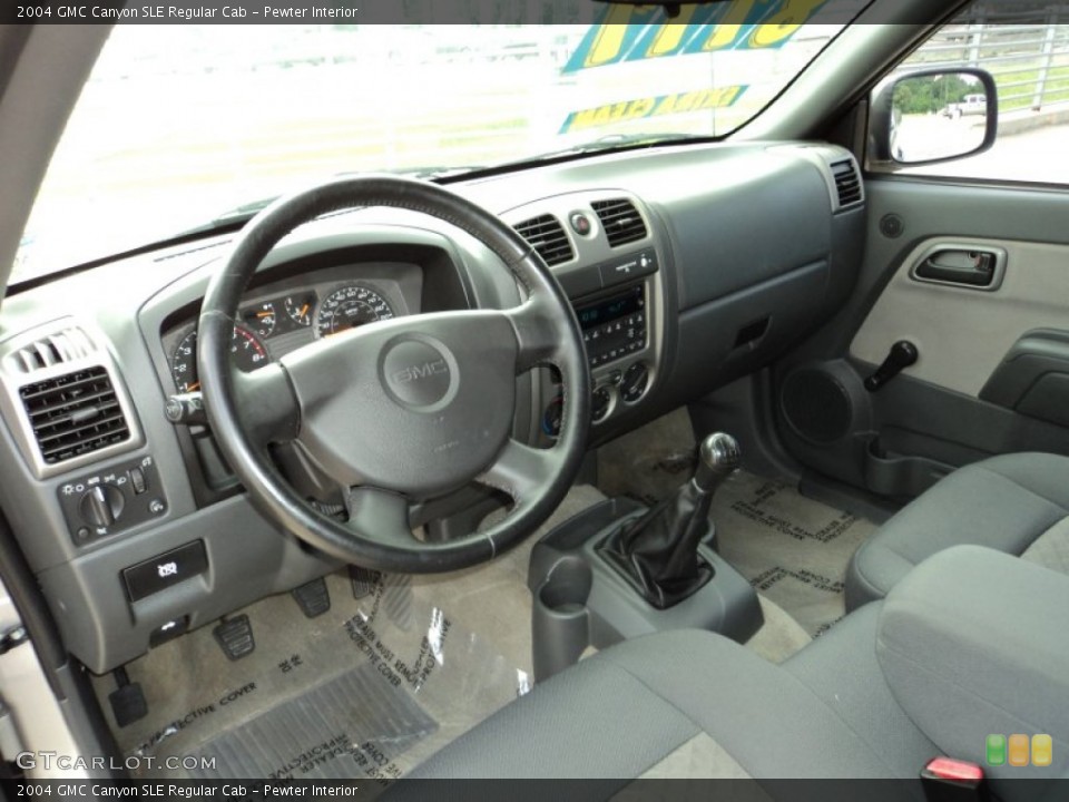 Pewter Interior Prime Interior for the 2004 GMC Canyon SLE Regular Cab #80215219
