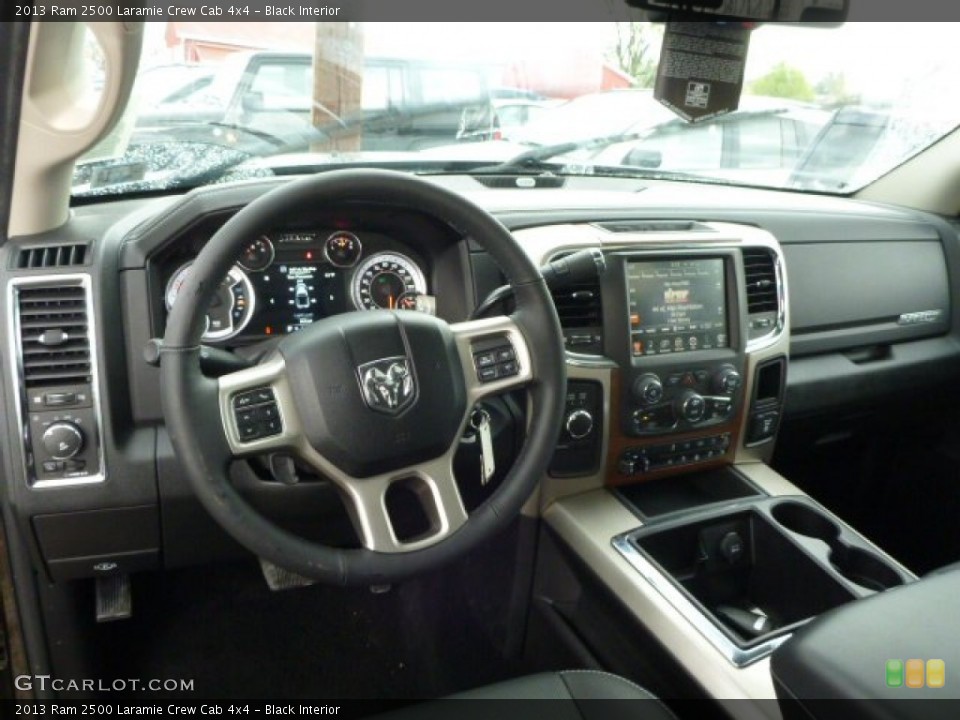 Black Interior Dashboard for the 2013 Ram 2500 Laramie Crew Cab 4x4 #80216203