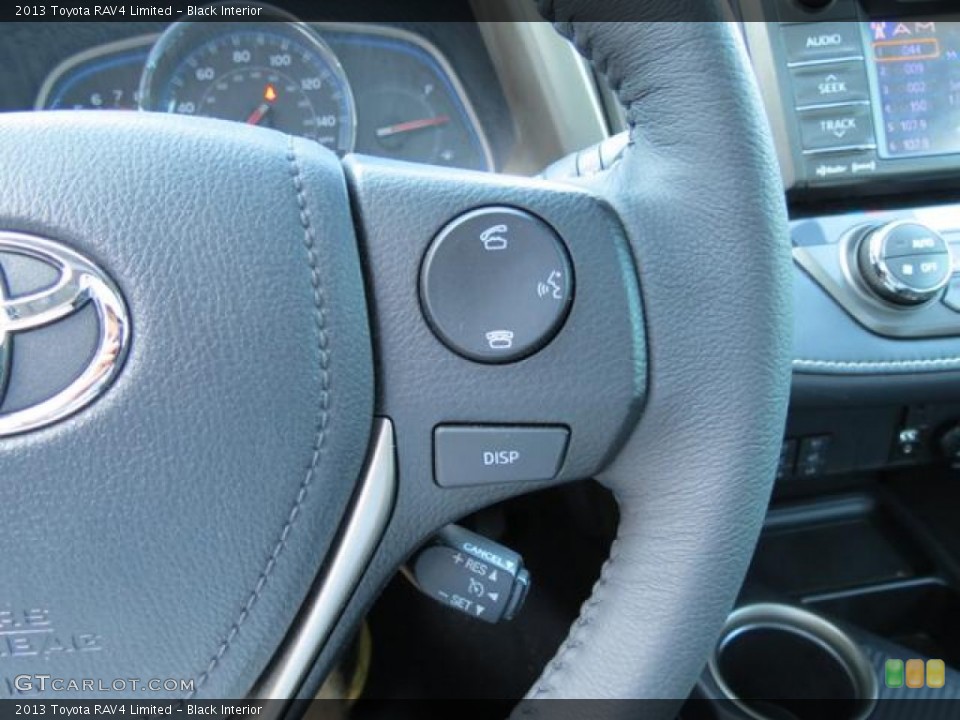 Black Interior Controls for the 2013 Toyota RAV4 Limited #80220868