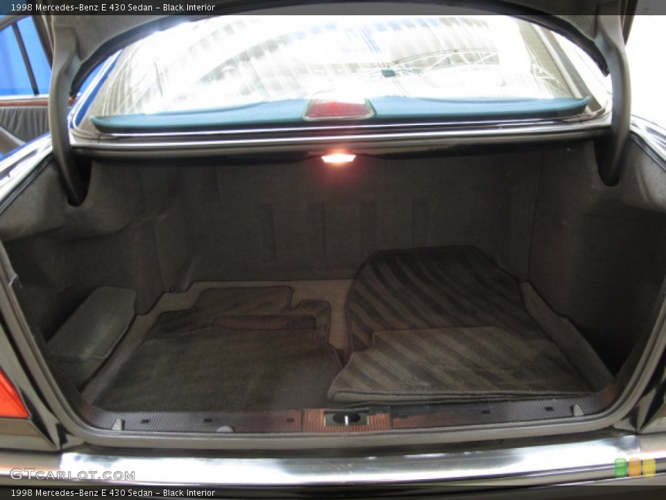 Black Interior Trunk for the 1998 Mercedes-Benz E 430 Sedan #80220994