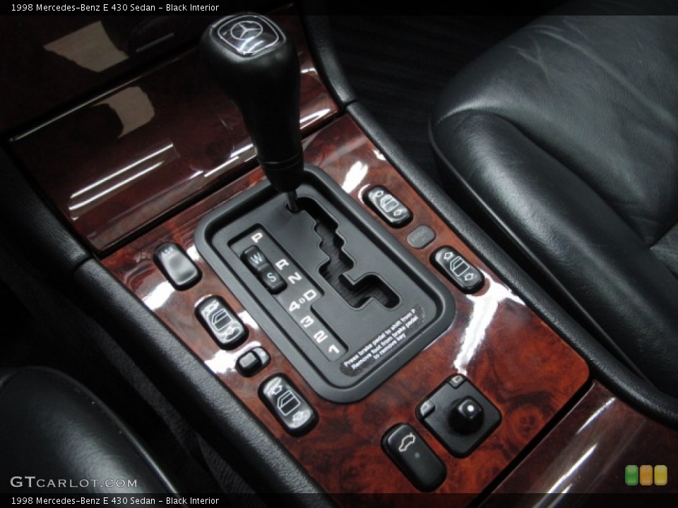 Black Interior Transmission for the 1998 Mercedes-Benz E 430 Sedan #80221306