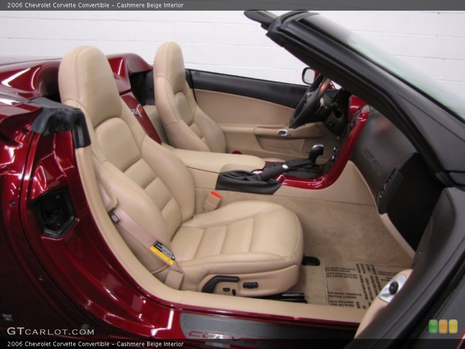 Cashmere Beige Interior Photo for the 2006 Chevrolet Corvette Convertible #80222851