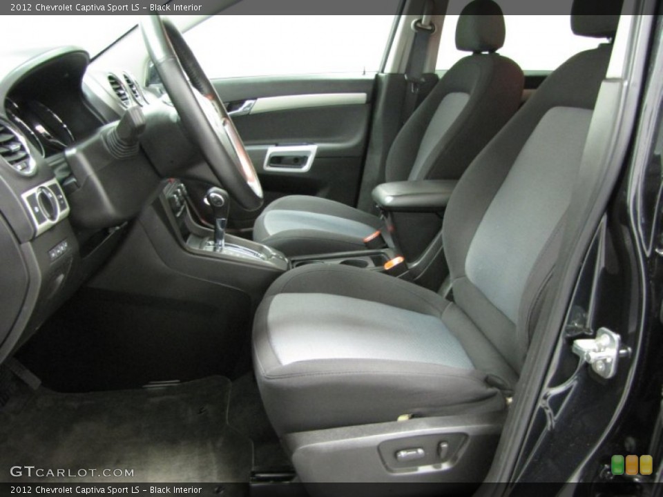 Black Interior Photo for the 2012 Chevrolet Captiva Sport LS #80223491