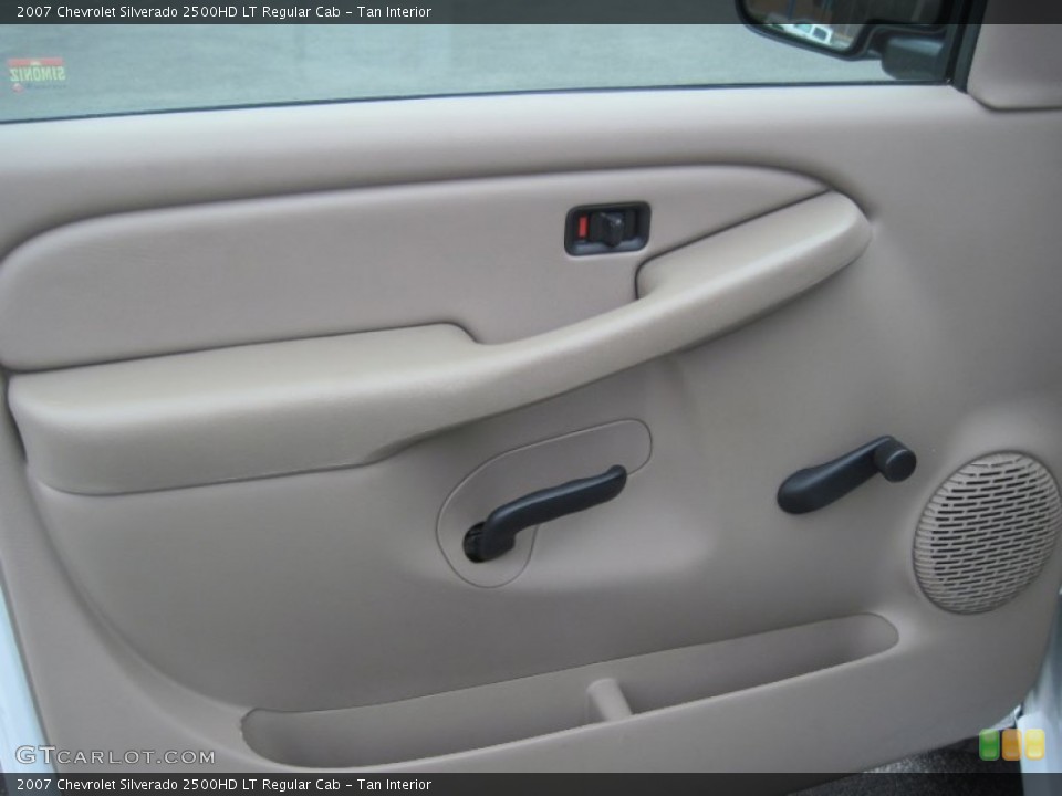 Tan Interior Door Panel for the 2007 Chevrolet Silverado 2500HD LT Regular Cab #80226446