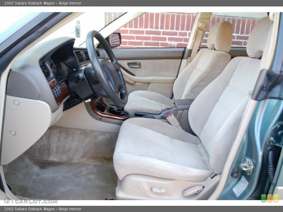 Beige Interior Photo for the 2002 Subaru Outback Wagon #80228667