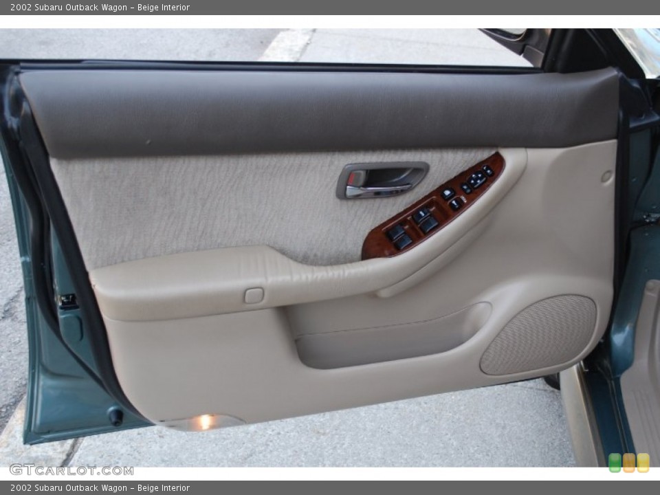 Beige Interior Door Panel for the 2002 Subaru Outback Wagon #80229093