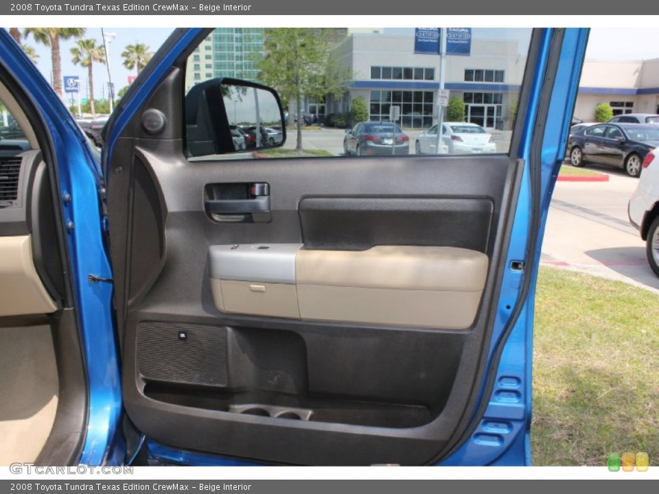 Beige Interior Door Panel for the 2008 Toyota Tundra Texas Edition CrewMax #80229218