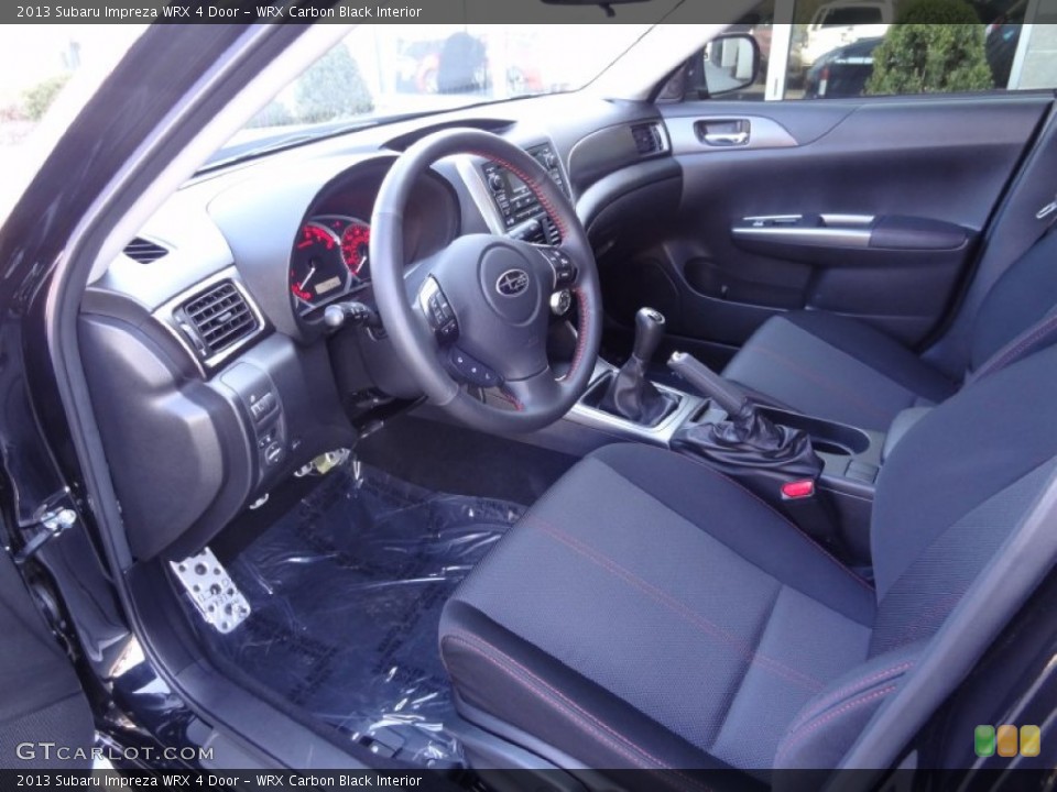 WRX Carbon Black Interior Prime Interior for the 2013 Subaru Impreza WRX 4 Door #80230215