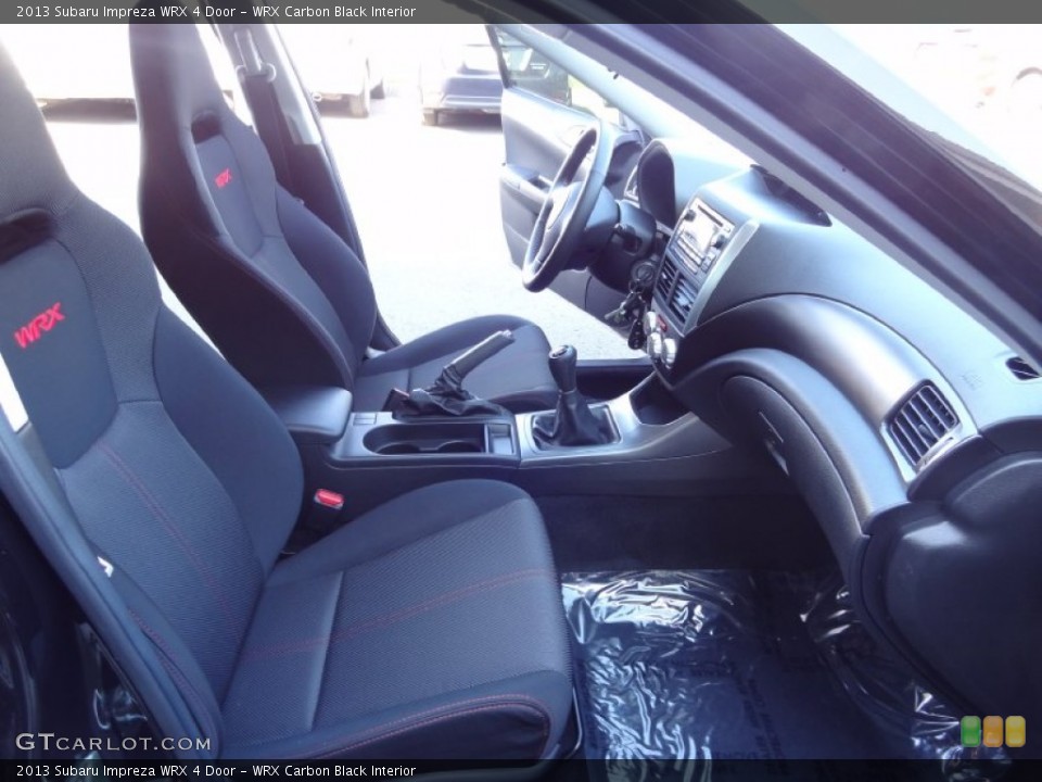 WRX Carbon Black Interior Front Seat for the 2013 Subaru Impreza WRX 4 Door #80230313