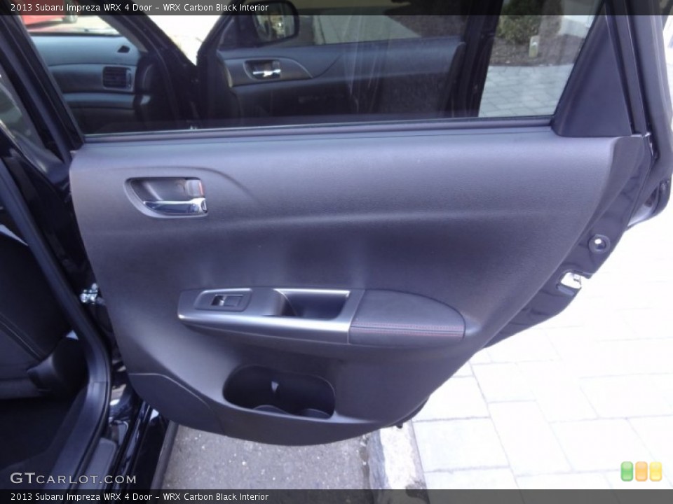 WRX Carbon Black Interior Door Panel for the 2013 Subaru Impreza WRX 4 Door #80230442