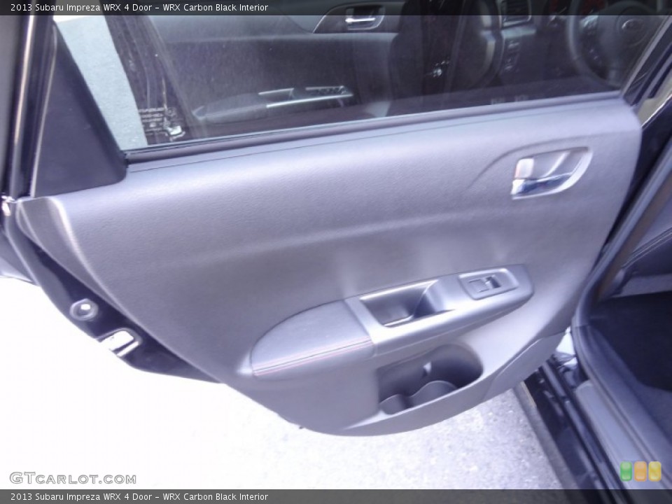 WRX Carbon Black Interior Door Panel for the 2013 Subaru Impreza WRX 4 Door #80230469