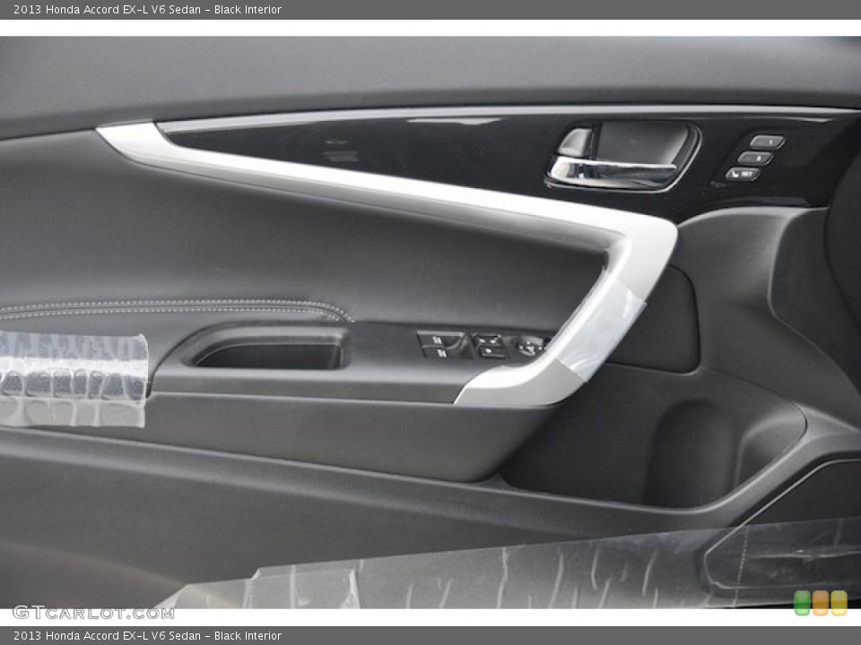 Black Interior Door Panel for the 2013 Honda Accord EX-L V6 Sedan #80232804