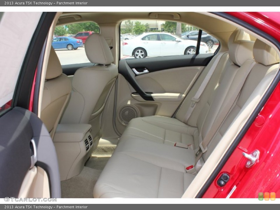 Parchment Interior Rear Seat for the 2013 Acura TSX Technology #80234096