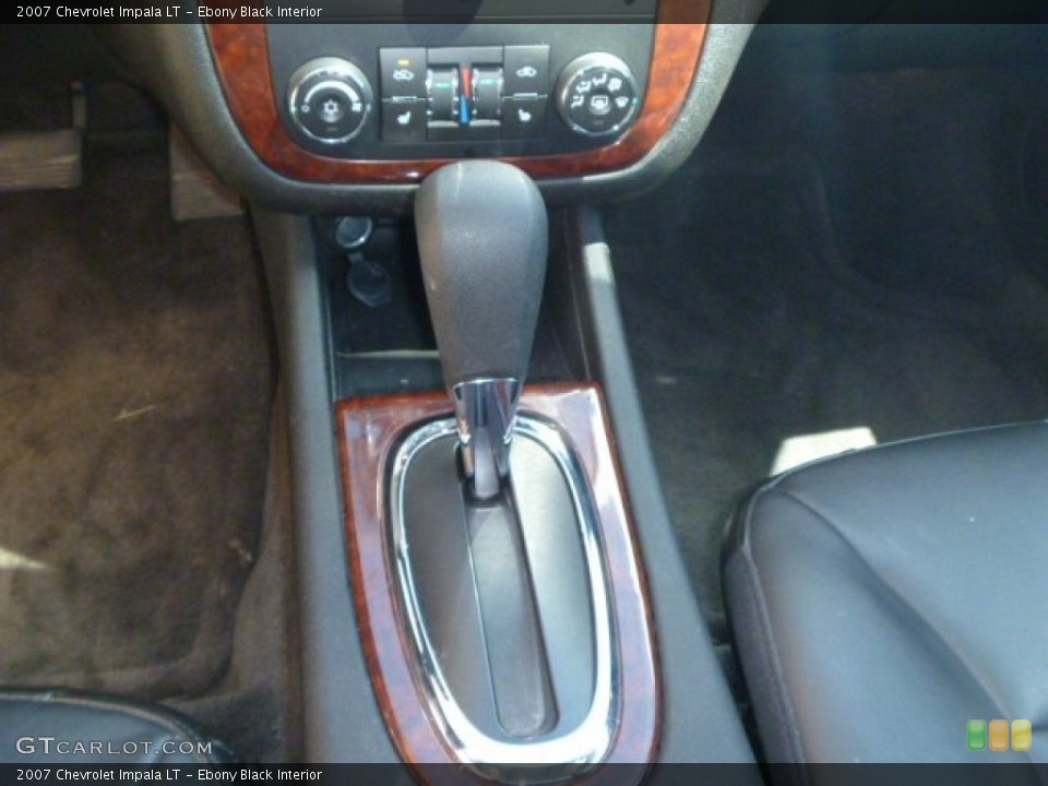 Ebony Black Interior Transmission for the 2007 Chevrolet Impala LT #80237363