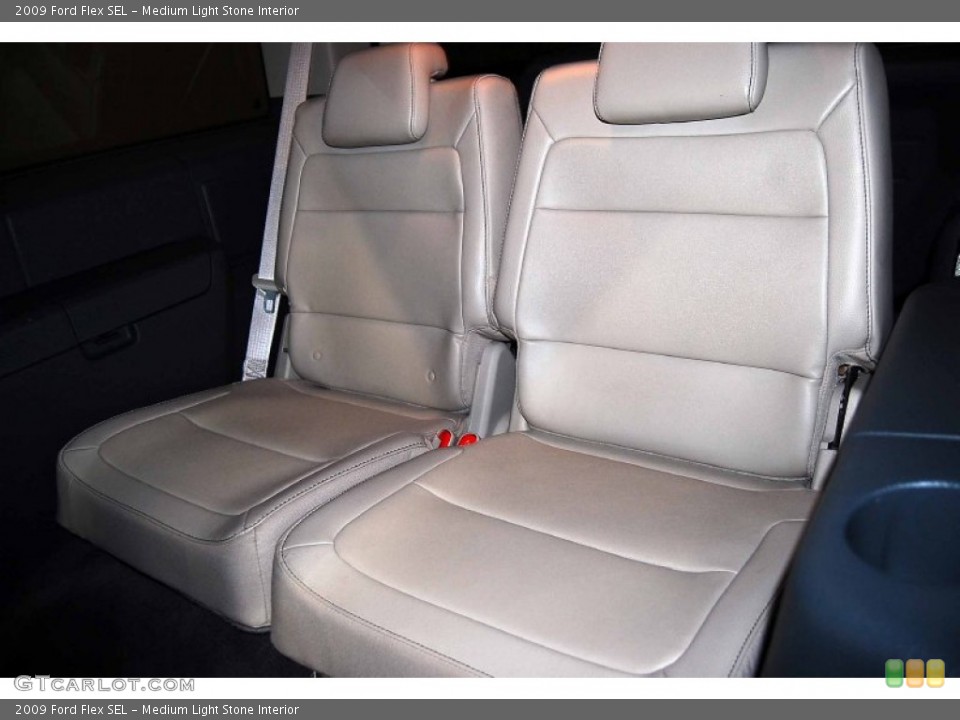 Medium Light Stone Interior Rear Seat for the 2009 Ford Flex SEL #80244952