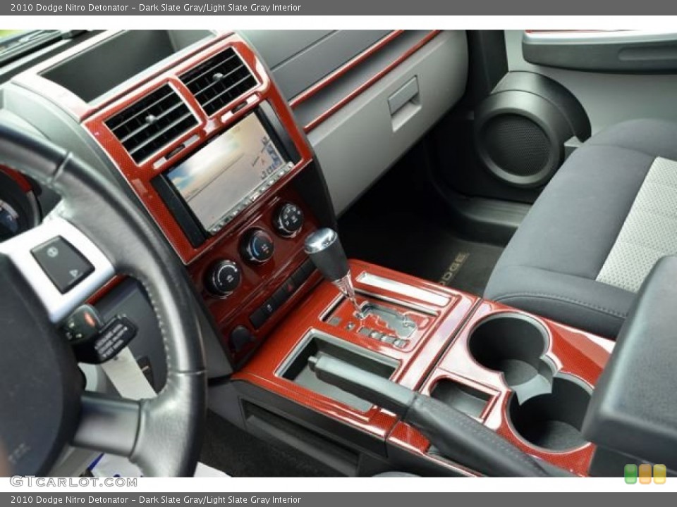 Dark Slate Gray/Light Slate Gray Interior Controls for the 2010 Dodge Nitro Detonator #80253887