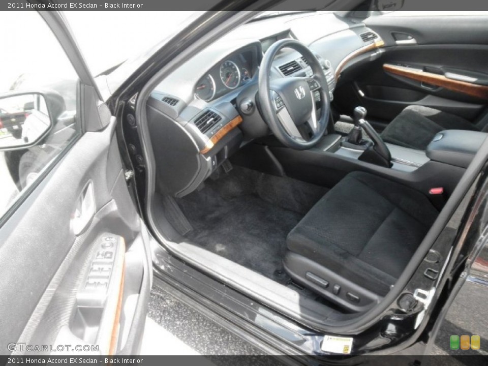 Black Interior Photo for the 2011 Honda Accord EX Sedan #80254112