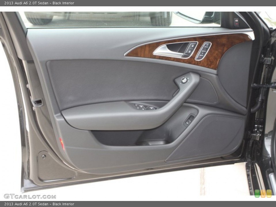 Black Interior Door Panel for the 2013 Audi A6 2.0T Sedan #80254778