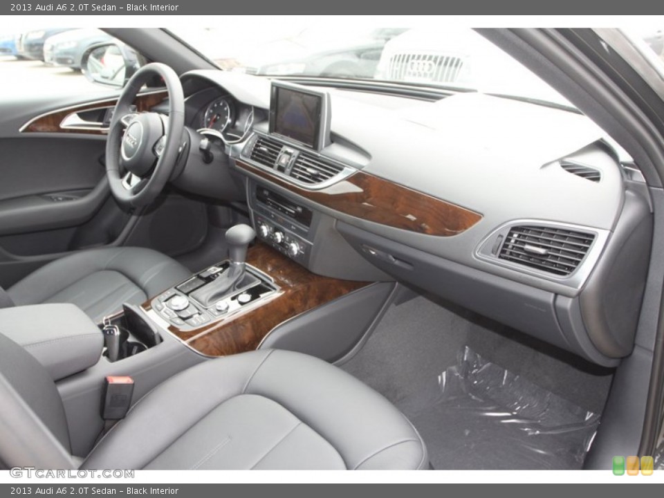 Black Interior Dashboard for the 2013 Audi A6 2.0T Sedan #80255016