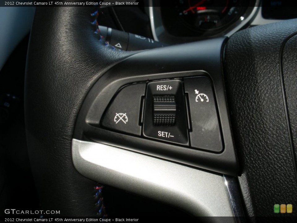 Black Interior Controls for the 2012 Chevrolet Camaro LT 45th Anniversary Edition Coupe #80255409