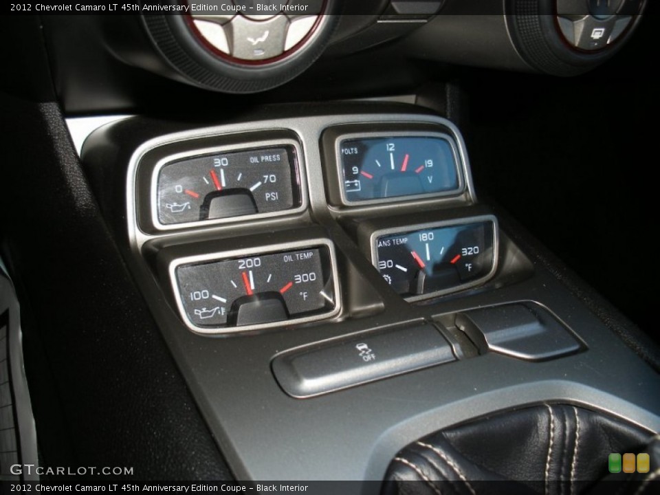 Black Interior Gauges for the 2012 Chevrolet Camaro LT 45th Anniversary Edition Coupe #80255492