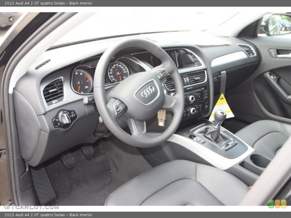 Black Interior Photo for the 2013 Audi A4 2.0T quattro Sedan #80255666