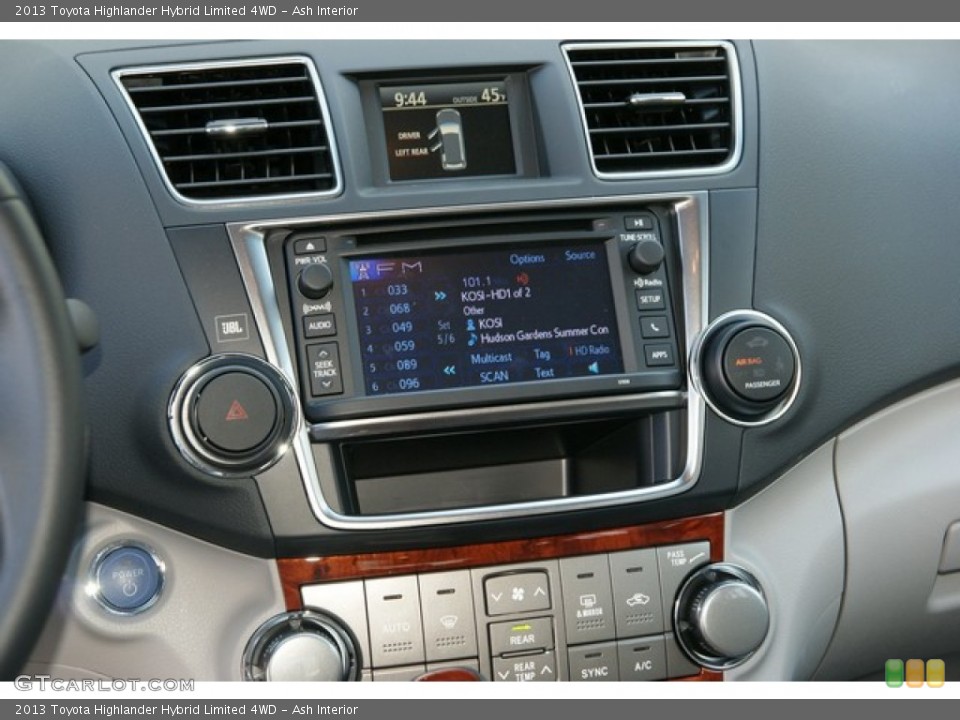 Ash Interior Controls for the 2013 Toyota Highlander Hybrid Limited 4WD #80256341