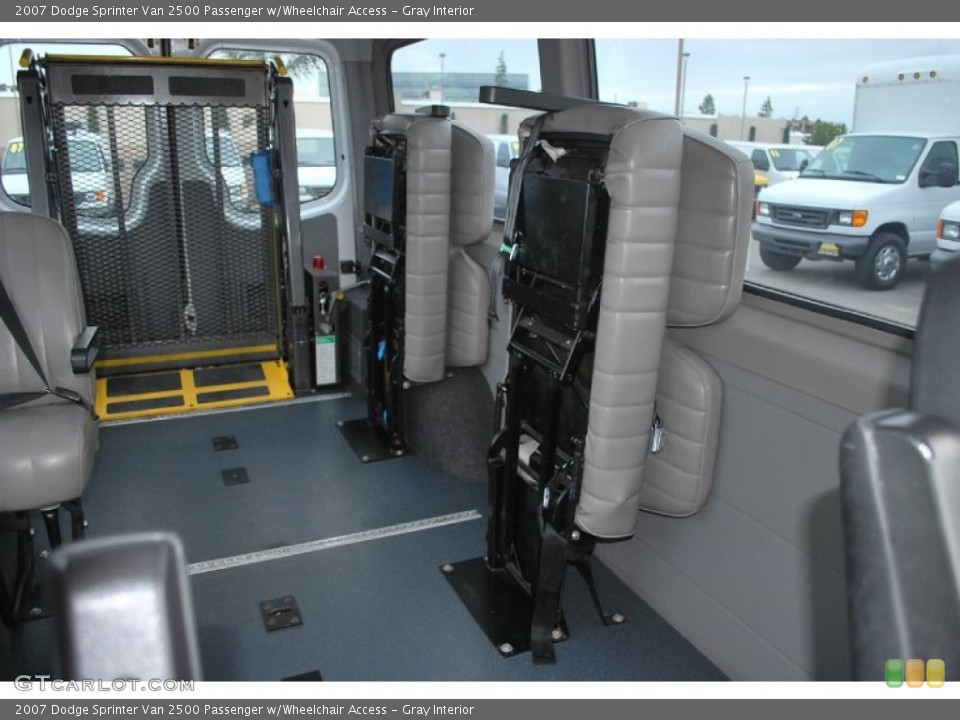 Gray Interior Photo for the 2007 Dodge Sprinter Van 2500 Passenger w/Wheelchair Access #80256701