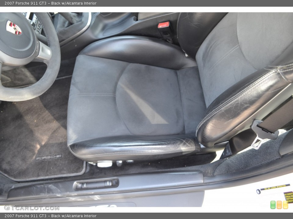 Black w/Alcantara Interior Front Seat for the 2007 Porsche 911 GT3 #80257315