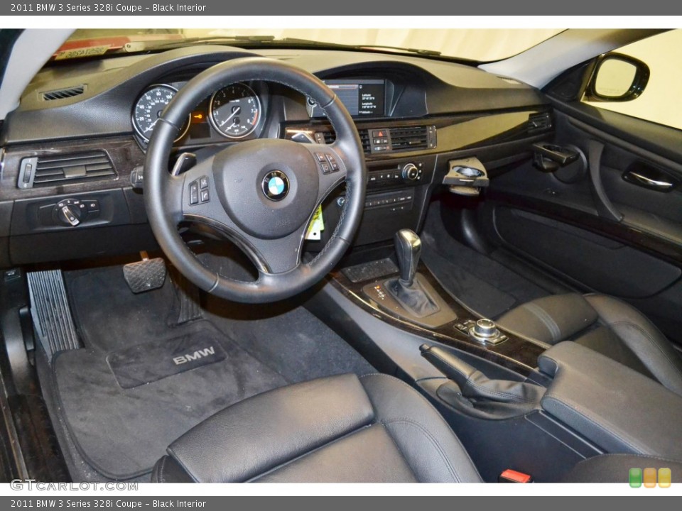 Black Interior Prime Interior for the 2011 BMW 3 Series 328i Coupe #80258705