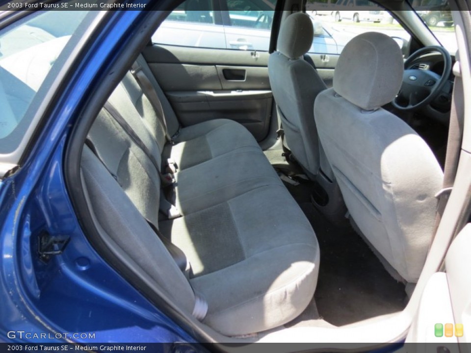 Medium Graphite Interior Rear Seat for the 2003 Ford Taurus SE #80259333