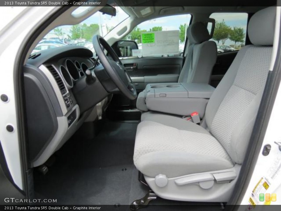 Graphite Interior Photo for the 2013 Toyota Tundra SR5 Double Cab #80259416