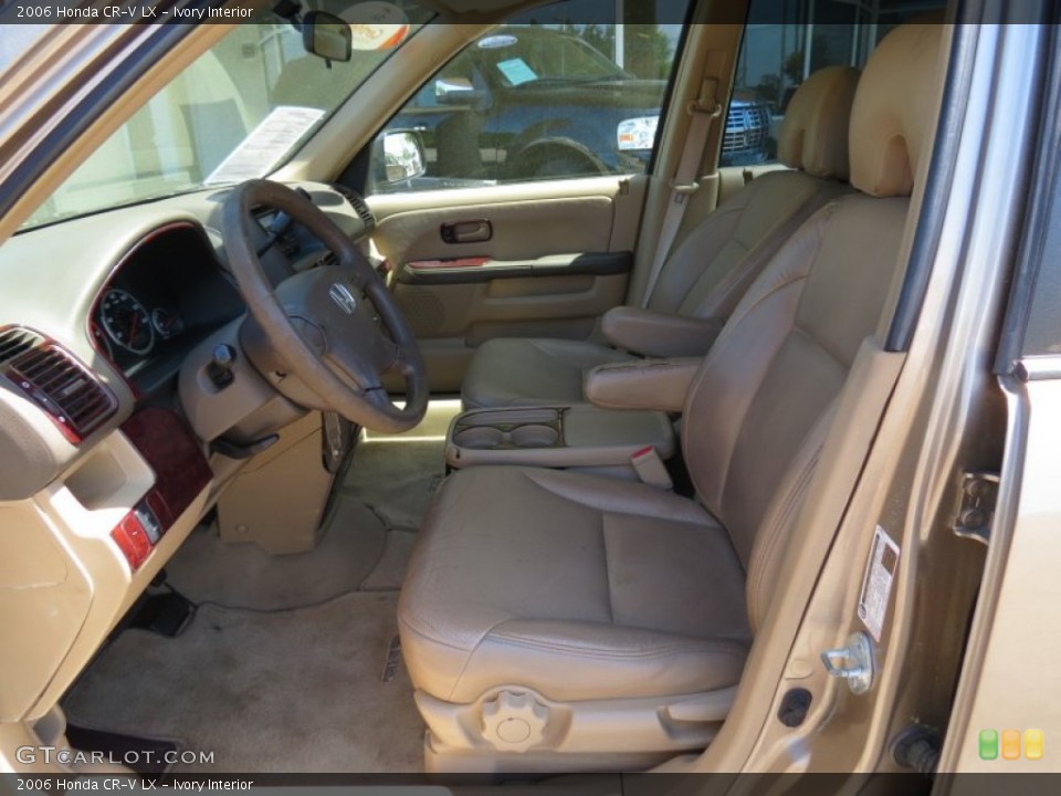 Ivory Interior Front Seat for the 2006 Honda CR-V LX #80261128