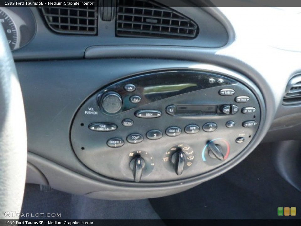 Medium Graphite Interior Controls for the 1999 Ford Taurus SE #80267703