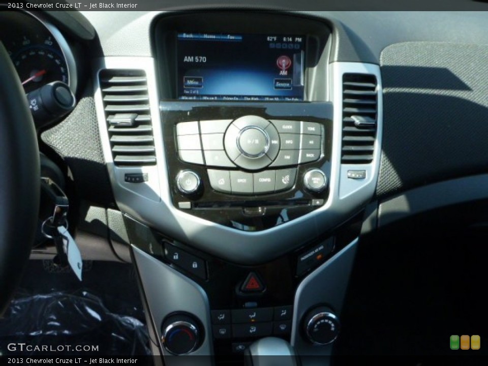Jet Black Interior Controls for the 2013 Chevrolet Cruze LT #80268716