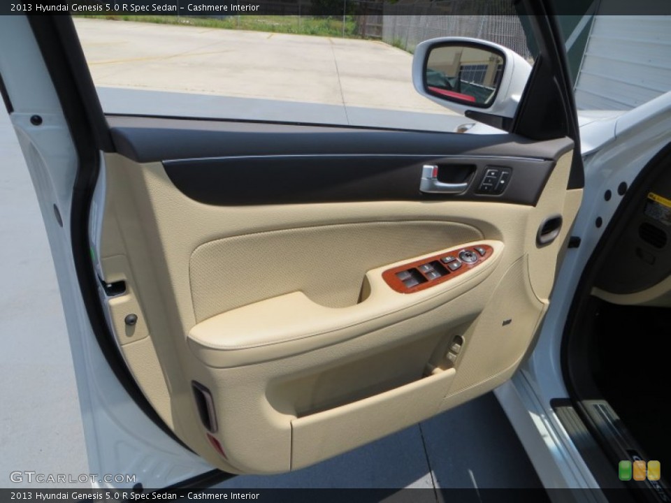 Cashmere Interior Door Panel for the 2013 Hyundai Genesis 5.0 R Spec Sedan #80272631