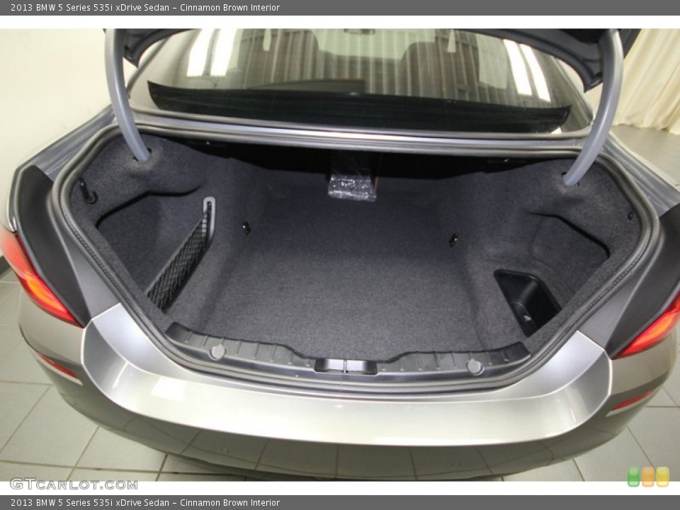 Cinnamon Brown Interior Trunk for the 2013 BMW 5 Series 535i xDrive Sedan #80272914