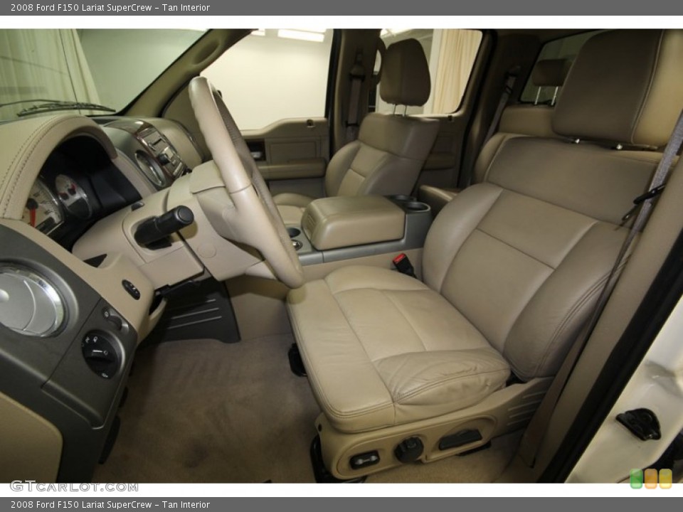 Tan Interior Photo for the 2008 Ford F150 Lariat SuperCrew #80275950