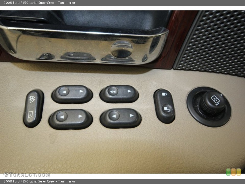 Tan Interior Controls for the 2008 Ford F150 Lariat SuperCrew #80276094