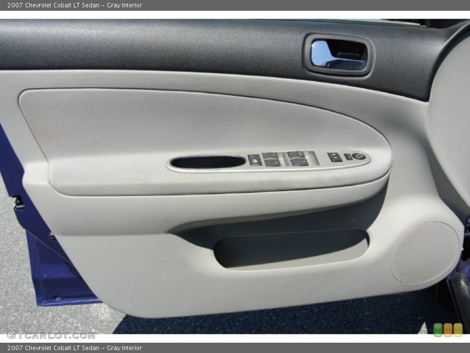Gray Interior Door Panel for the 2007 Chevrolet Cobalt LT Sedan #80276543